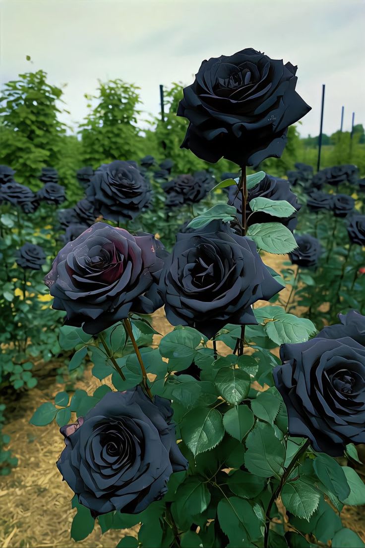 Hybrid Black Rose Plant (Pack Of 1)