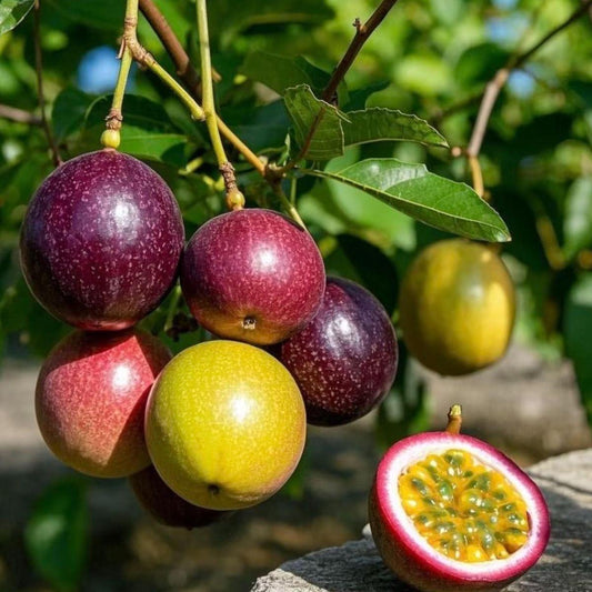 Passion Fruit Plant (Hybrid & Grafting) Pack Of-1