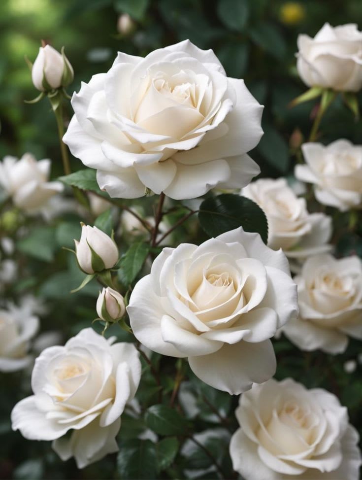 Hybrid White Rose Plant (Pack Of 1)