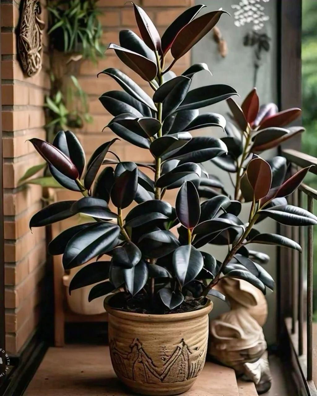Hybrid Rubber Plant (Pack Of-1 )