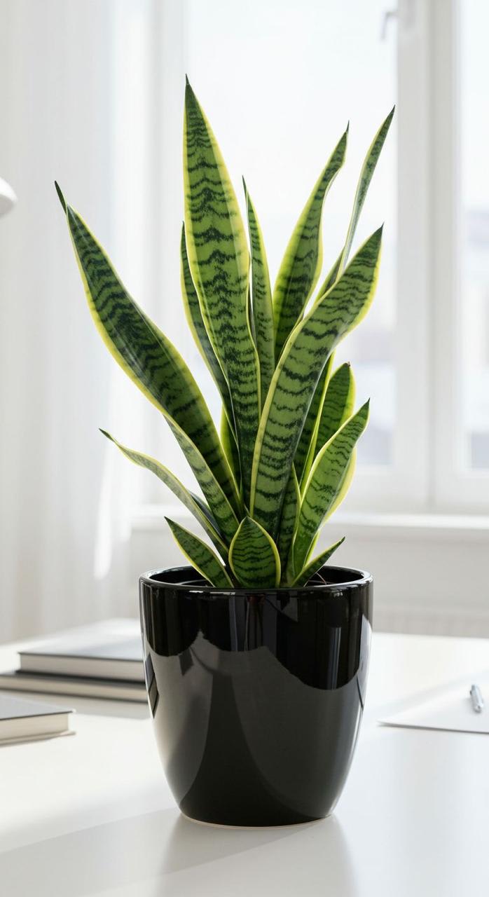 Hybrid Yellow Snake Plant ( Pack Of-1 )