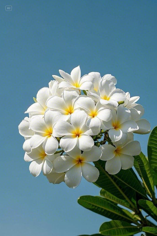 Hybrid Plumeria White Flower Plant (Pack Of-1)
